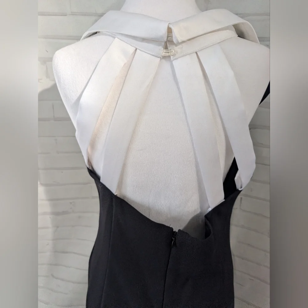 Tonight Elegant Black and White Evening Dress - Picture 4 of 9